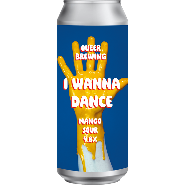 Queer Brewing - I Wanna Dance - Mango Sour - 4.8% - 440ml Can