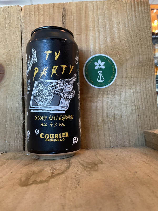 Courier Brewing Co - TV Party - Cali Common - 4% - 440ml Can