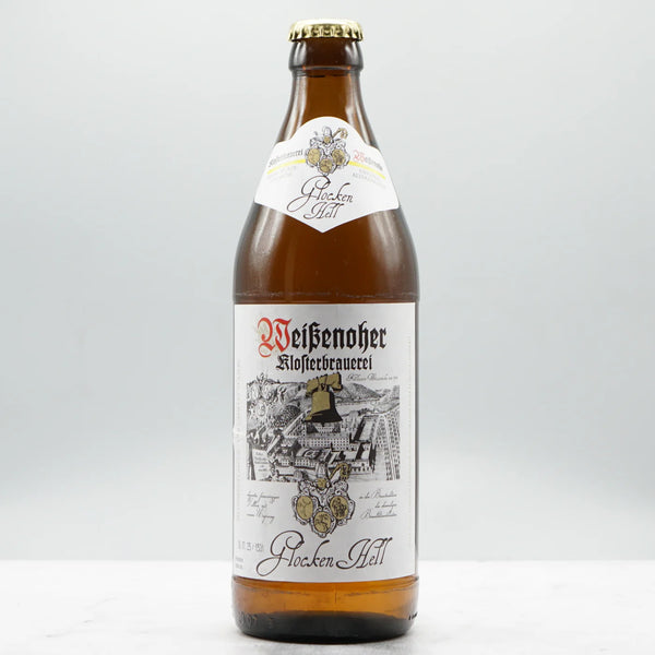 Klosterbrauerei Weißenoher - Glocken Hell - German Lager - 5% - 500ml Bottle