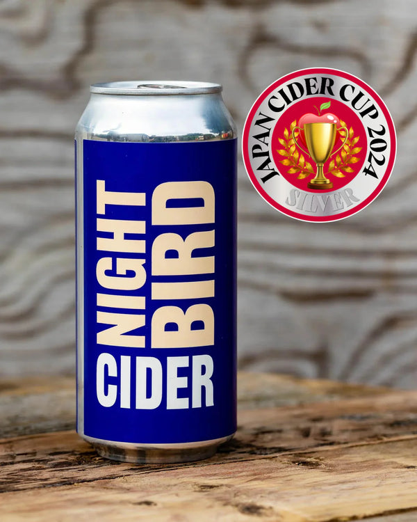 Nightingale Cider - Night Bird - 4.9% Medium Sparkling Cider - 440Ml Can