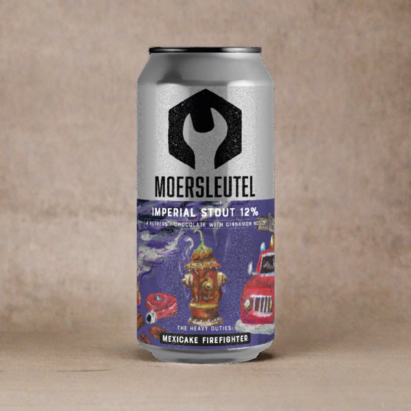 Moersleutel - Mexicake Firefighter - Imperial Stout with Chilli, Chocolate & Cinnamon - 12% - 440ml Can