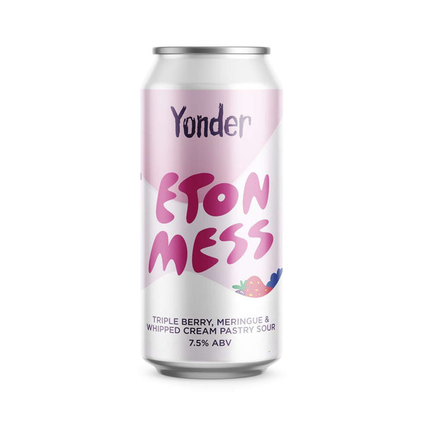 Yonder - Eton Mess - Triple Berry, Meringue & Whipped Cream Pastry Sour - 7.5% - 440ml Can