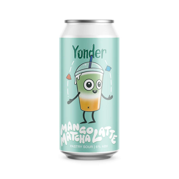 Yonder - Mango Latte Matcha - Pastry Sour - 6% - 440ml Can