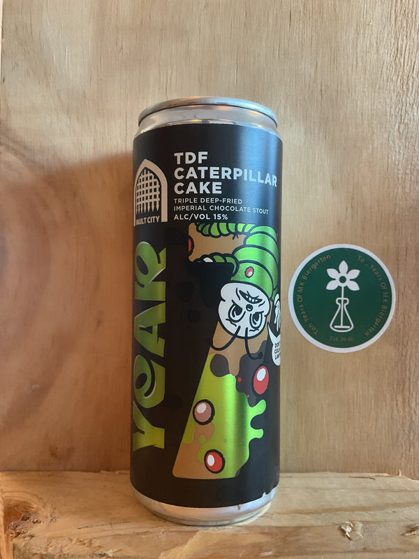 Vault City - Year 7 - TDF Caterpillar Cake - 15% - 330ml Can