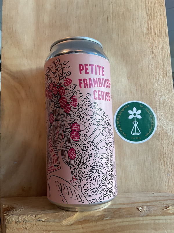 Burning Sky - Petit Frambois-Cerise - Barrel Aged Rustic Fruit Beer - 3.5% - 440ml Can