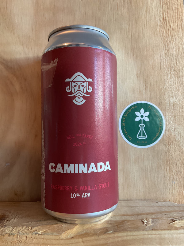 Blackjack Brew Co - Caminada - Raspberry & Vanilla Stout - 10% - 440ml Can