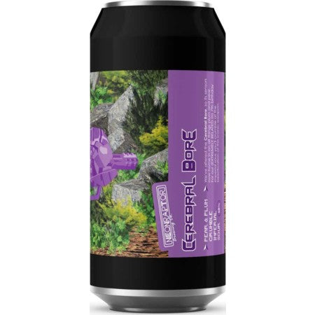 Neon Raptor - Cerebral Bore - Pear & Plum Crumble Imperial Sour - 10% - 440ml Can