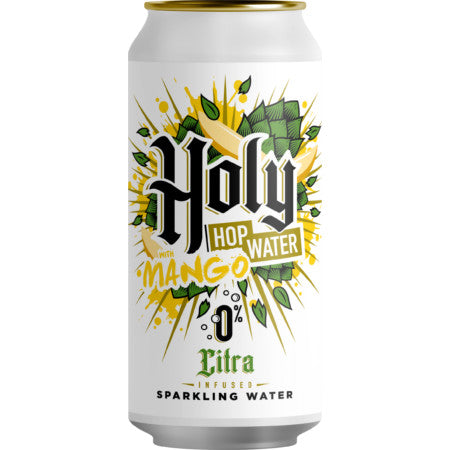 Northern Monk - Holy Hop Water with Mango - Citra Infused Sparkling Water - 0.0% - 440ml