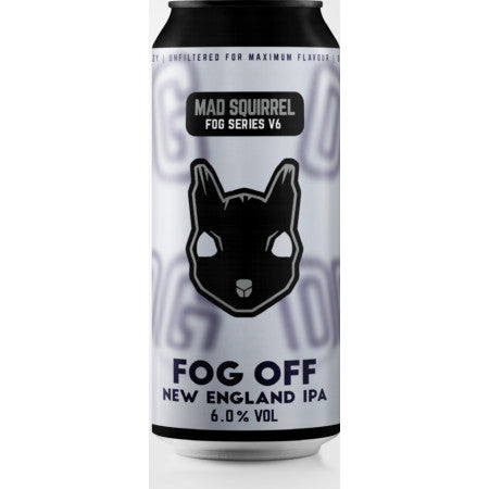 Mad Squirrel - Fog Series V6 - Fog Off - New England IPA - 6% -440ml Can