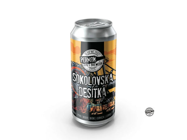 Permon - Sokolovska Desitka - Czech Světlé Pilsner - 4% - 500ml Can