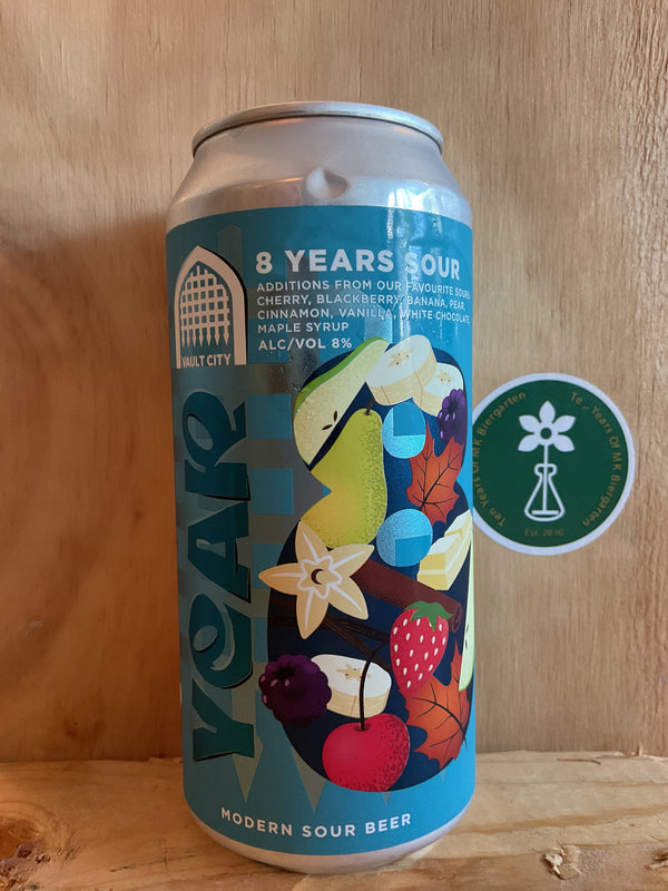 Vault City - Year 8 - 8 Years Sour - 8% - 440ml Can
