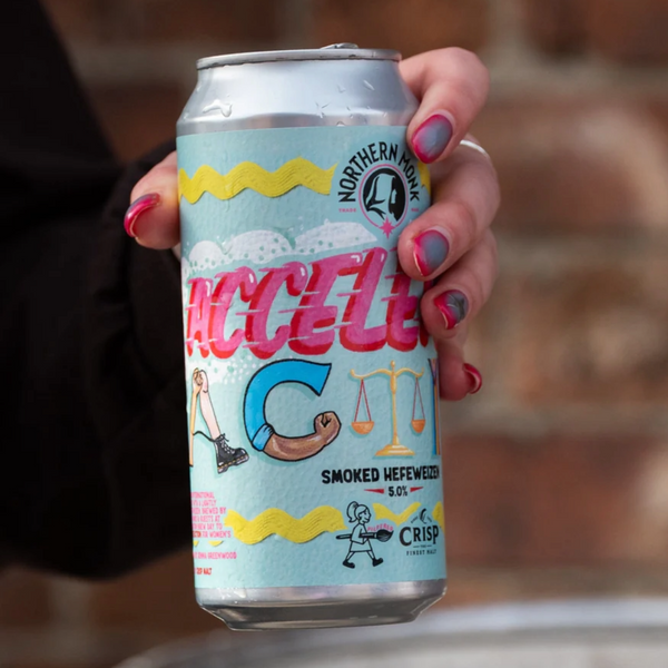 Northern Monk - Accelerate Action - Smoked Hefeweizen - 5% - 440ml Can
