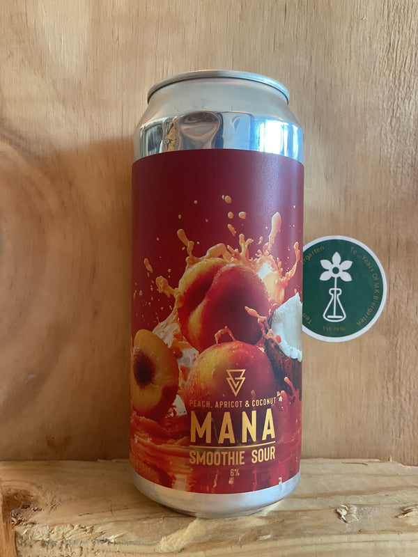 Azvex - Mana - Peach, Apricot & Coconut Smoothie Sour - 6% - 440ml Can