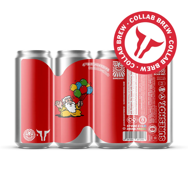 Sureshot x Rivington - 4th Birthday DIPA - DIPA - 8% - 440ml Can