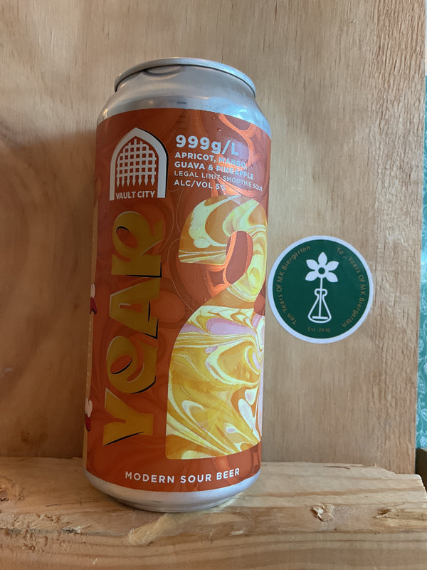 Vault City - Year 2 - 999g/L - Apricot, Mango, Guava & Pineapple Smoothie Sour - 5% - 440ml Can