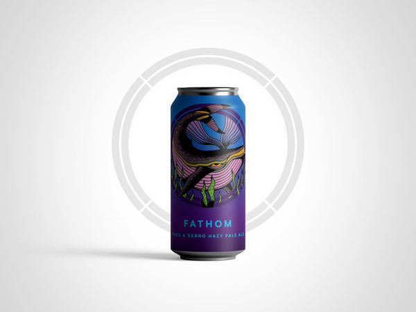 Otherworld Brewing - Fathom - Yuzu & Sabro Hazy Pale Ale - 4.9% - 440ml can