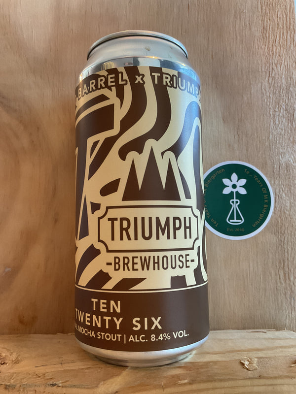 Twisted Barrel x Triumph Brewhouse - Ten Twenty Six - Imperial Mocha Stout - 8.4% - 440ml Can