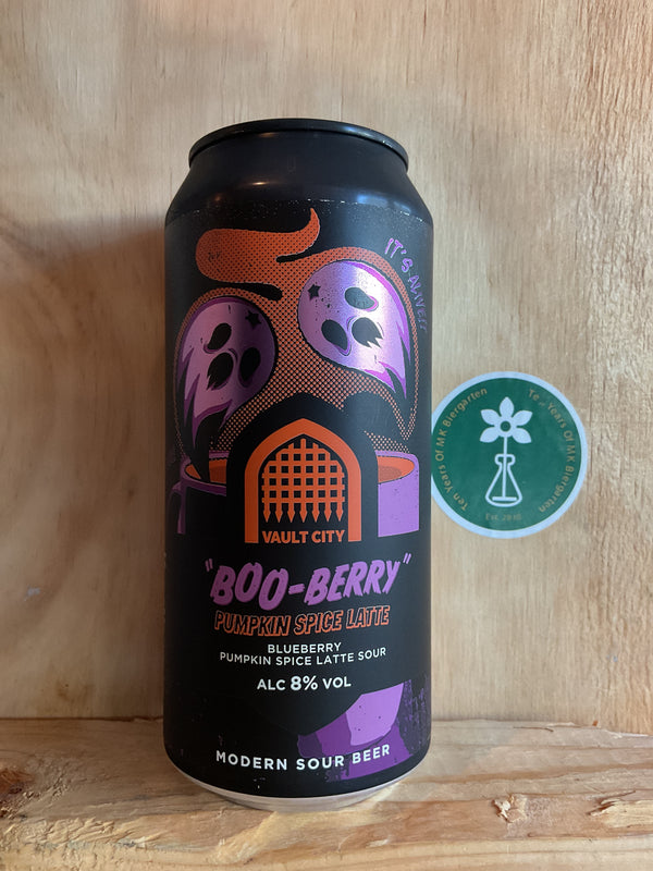 Vault City - "Boo-Berry" Pumpkin Spice Latte - Blueberry Pumpkin Spice Latte Sour - 8% - 440ml Can
