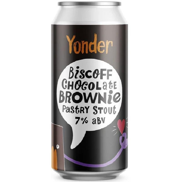Yonder - Biscoff Chocolate Brownie Pastry Stout - 7% - 440ml