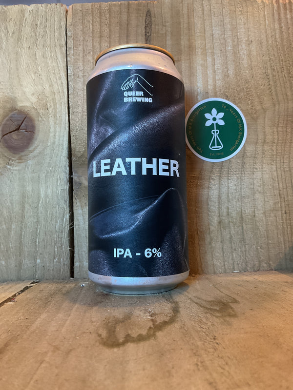 Queer Brewing - Leather - IPA - 6% - 440ml Can