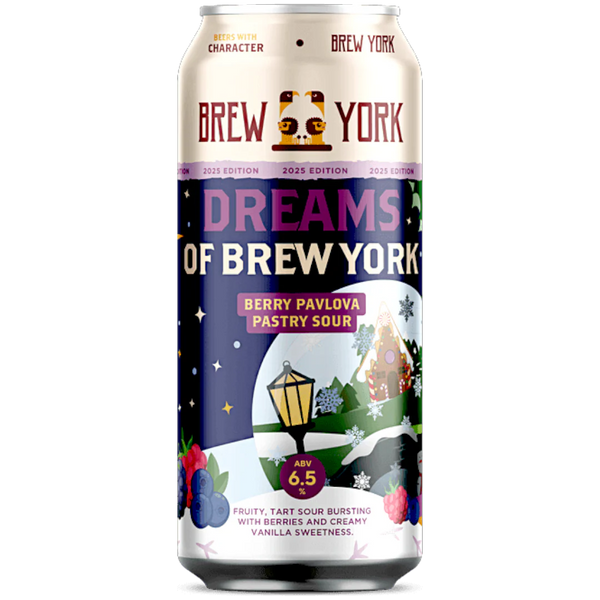 Brew York - Dreams of Brew York - Berry pavlova pastry sour - 6.5% - 440ml