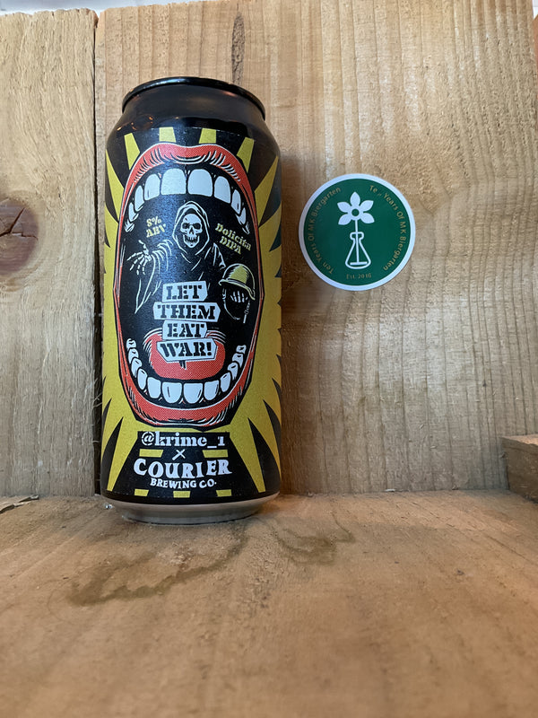 Courier Brewing Co - Let Them Eat War - DIPA - 8% - 440ml Can