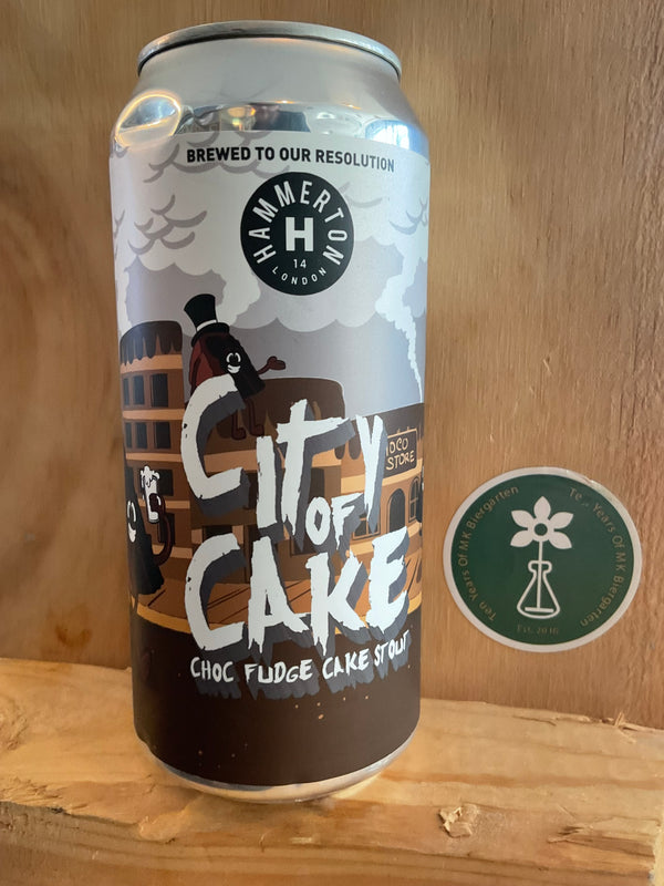 Hammerton - City Of Cake - Choc Fudge Cake Stout - 5.5% - 440ml