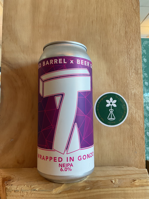 Twisted Barrel x Beer Gonzo - Wrapped In Gonzo - NEIPA - 6% - 440ml Can