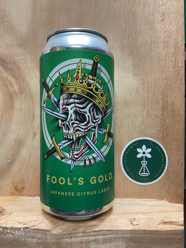 Otherworld - Fool's Gold - Japanese Citrus Lager - 4.8% - 440ml Can