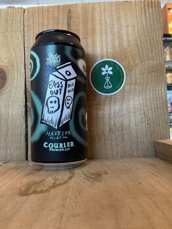 Courier Brewing Co - Bliss Out - Hazy IPA - 6% - 440ml Can