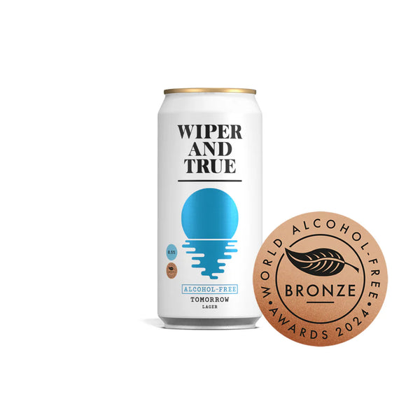 Wiper and True - Tomorrow - Alcohol-Free Lager - 0.5% - 440ml Can