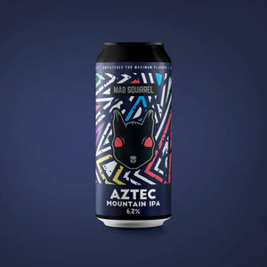 Mad Squirrel - Aztec - Mountain IPA - 6.2% - 440ml Can Mad Squirrel - Aztec - Mountain IPA - 6.2% - 440ml Can