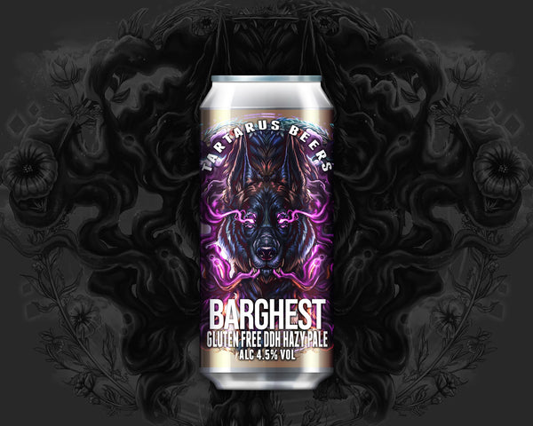 Tartarus Beers - Barghest - Gluten Free DDH Hazy Pale - 4.5% - 440ml Can