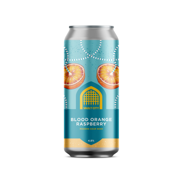 Vault City - Blood Orange Raspberry - Sour - 4.8% - 440ml Can