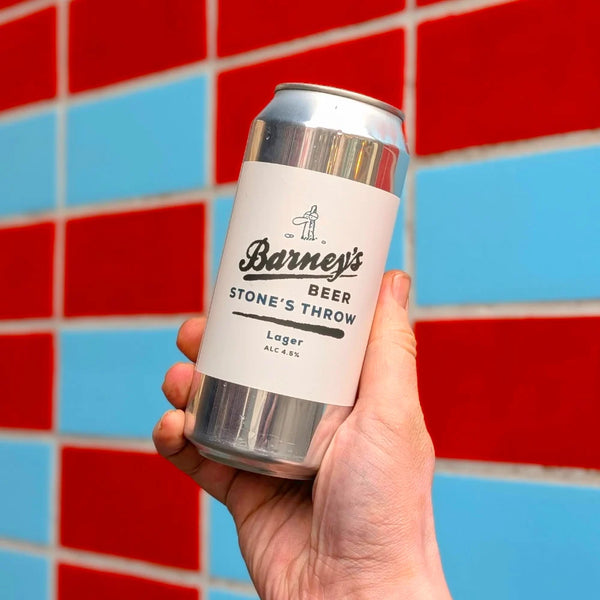 Barney's Beer - Stone's Throw - Lager - 4.5% - 440ml Can