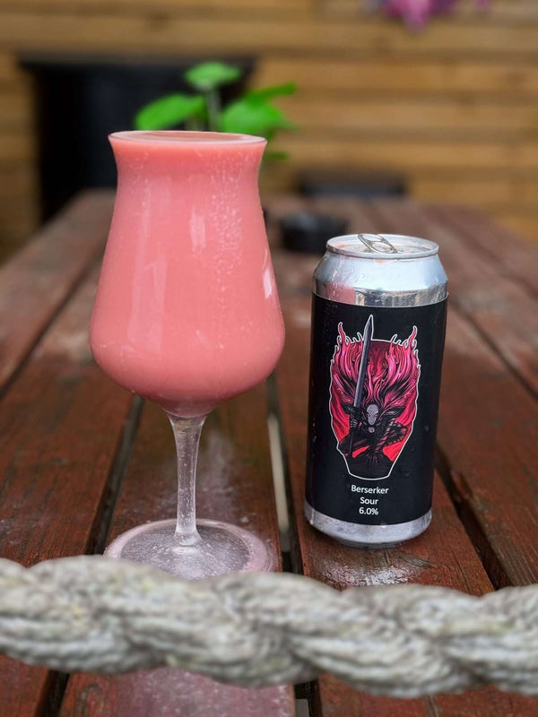 Dark Element - Berserker - Smoothie Sour with Strawberry, Redcurrant, Banana, Coconut & Vanilla - 6% - 440ml Can