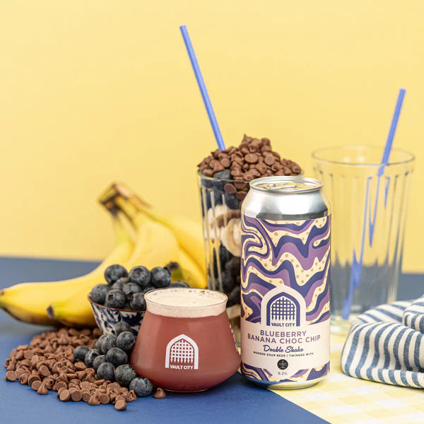 Vault City - Blueberry Banana Chocolate Chip Double Shake - Sour - 8.2%