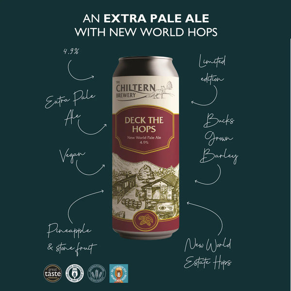 Chiltern - Deck The Hops - New World Pale Ale - 4.9% - 440ml Can