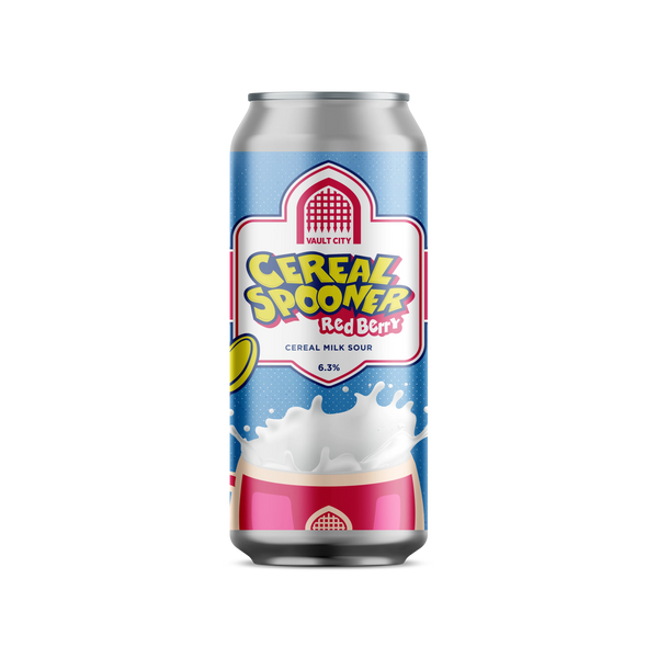 Vault City - Cereal Spooner Red Berry - Cereal Milk Sour - 6.3% - 440ml Can