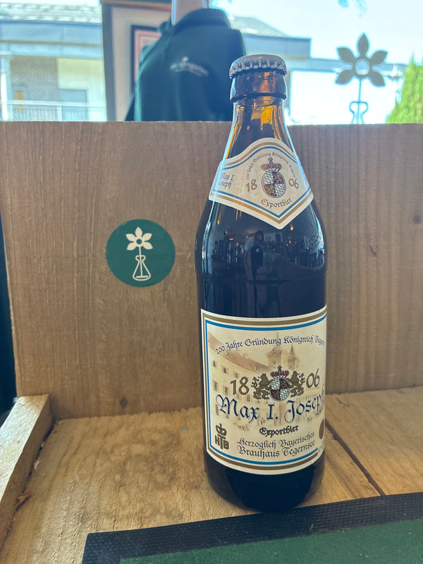 Tegernsee - 1806 Max I Joseph - Export Lager - 5.2% - 500ml Bottle.