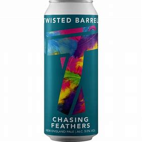 Twisted Barrel - Chasing Feathers - New England Pale - 5% - 440ml Can