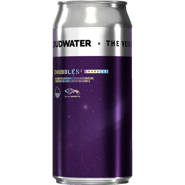 Cloudwater x The Veil - Chubbles³: Enhanced - TIPA - 10% - 440ml Can