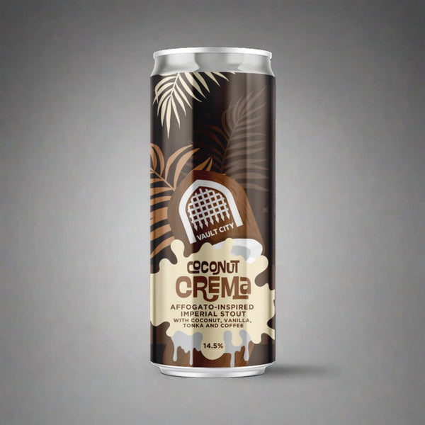 Vault City - Coconut Creme - Affogato-Inspired Imperial Stout - 14.5% - 330ml Can