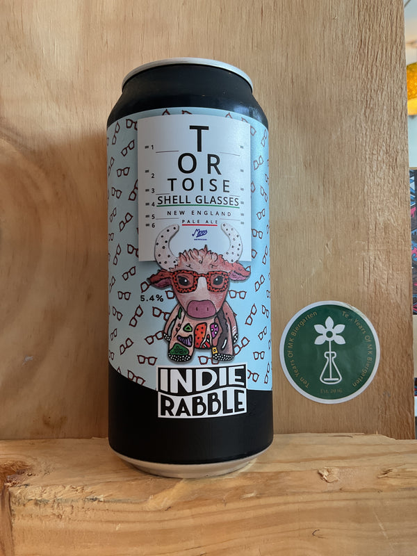 Indie Rabble - Tortoiseshell Glasses - New England Pale Ale - 5.4 - 440ml Can