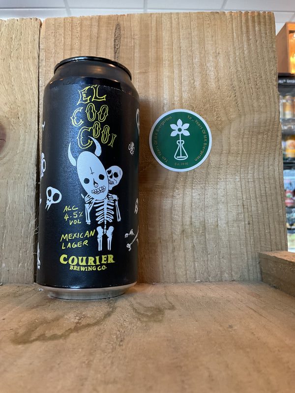 Courier Brewing Co - El Coo Cooi - Mexican Lager - 4.5% - 440ml Can