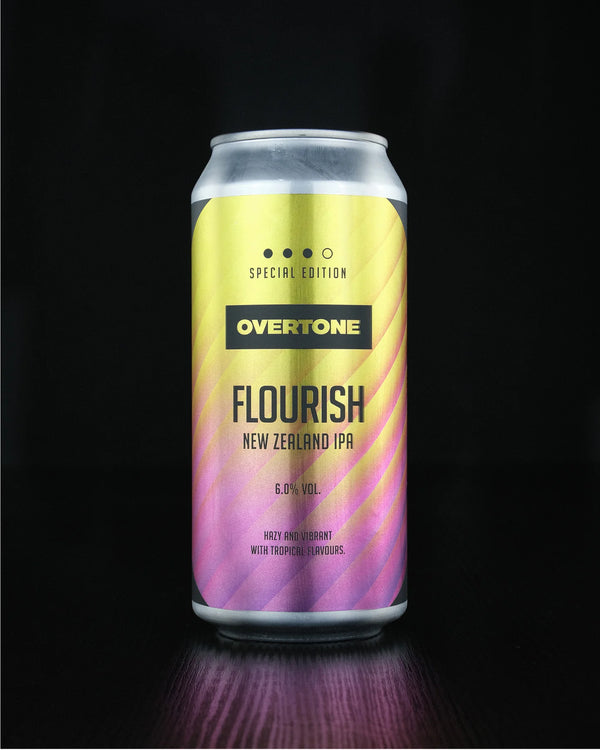Overtone - Flourish - New Zealand IPA - 6% - 440ml Can