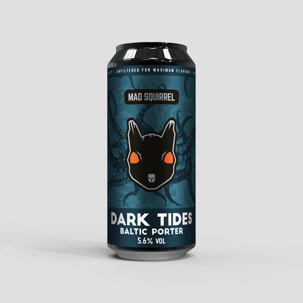 Mad Squirrel - Dark Tides - Baltic Porter - 5.6% - 440ml Can