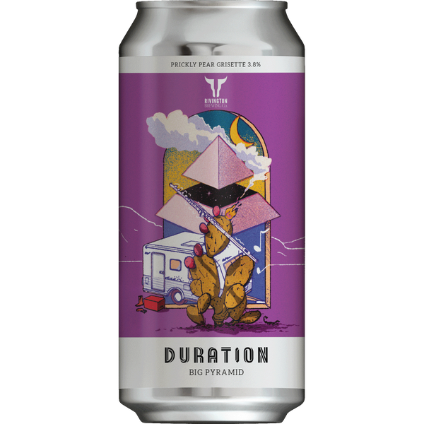 Duration - Big Pyramid - Prickly Pear Grisette - 3.8% - 440ml Can