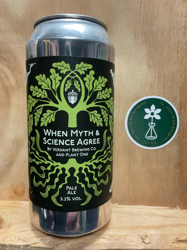 Verdant x Plant One - When Myth & Science Agree - Pale Ale - 5.2% - 440ml Can
