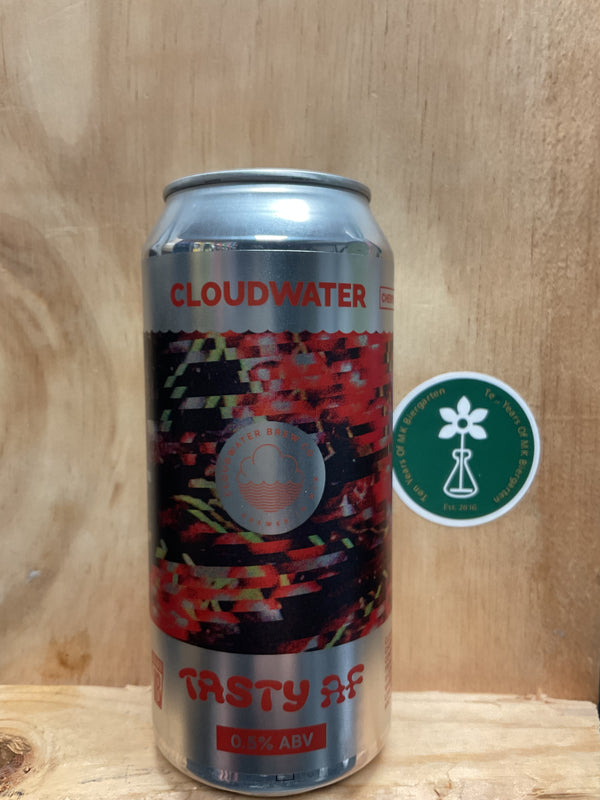 Cloudwater - Tasty AF - Cherry and Hibiscus AF Sour - 0.5% - 440ml Can